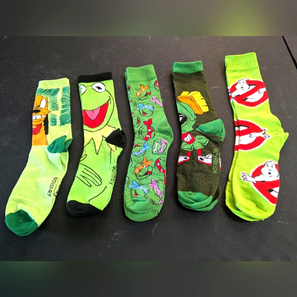 Graphic Cartoon Socks